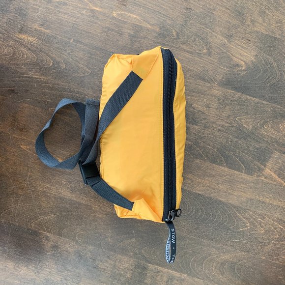 THE NORTH FACE Fanorak Yellow Boys Windbreaker Jacket Size L/G (14/16) - Picture 4 of 4